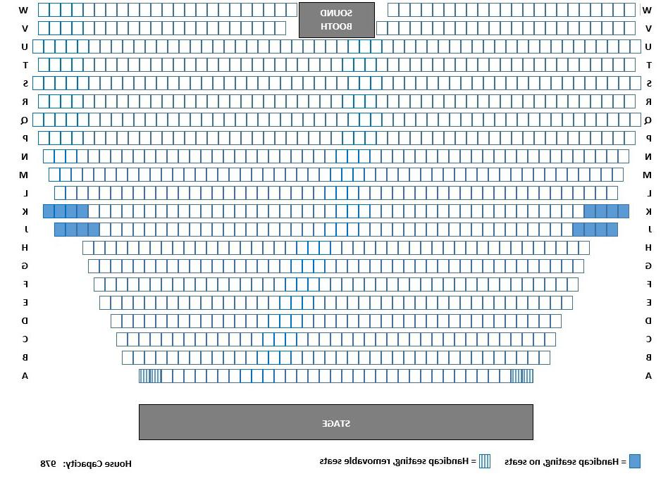 Performing Arts Center Seating Chart